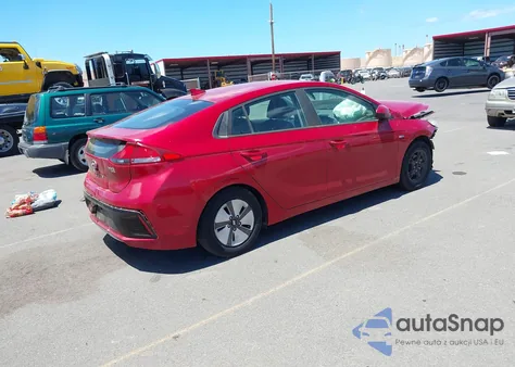 2019 Hyundai Ioniq Hybrid Blue z USA, uszkodzony, nr VIN KMHC65LC9KU110969